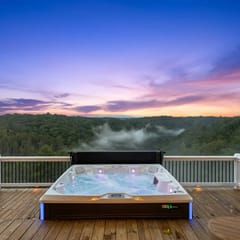 Views | Hot Tub | Theatre Room | Lux | Fire pit
