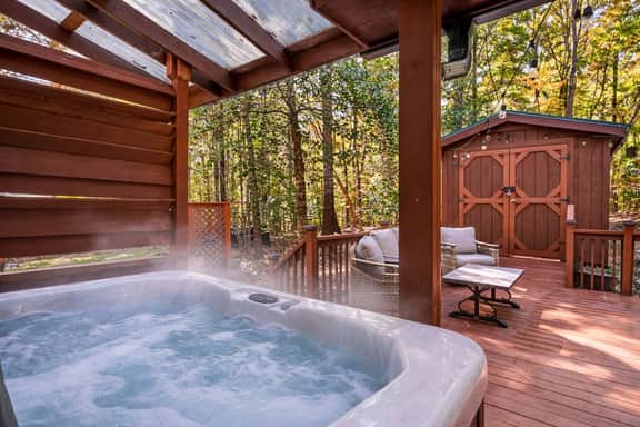 Cozy Cabin • Hot Tub • 5 Min to Winery• Fire pit - Image 2