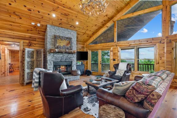 Luxury Log Cabin | Epic Views, Hot Tub, Sleeps 12 - Image 2